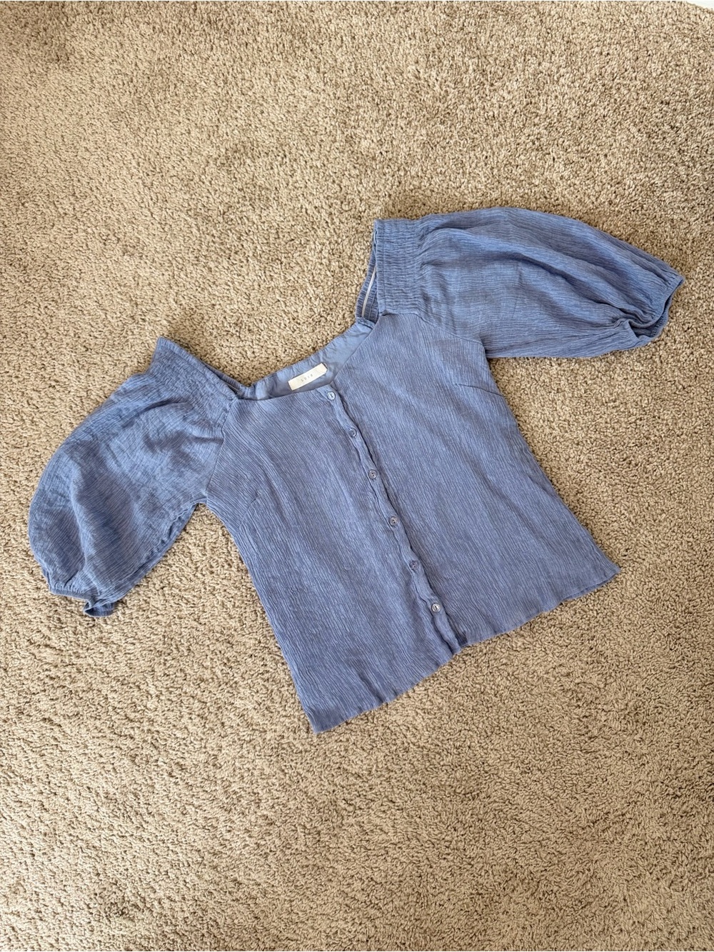 Lush Blouse, Medium (Lilac)!
